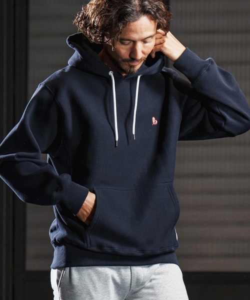 wjk reluxe(ダブルジェーケーリラックス)の「mpa3880-heart balloon embroidery parka スウェットパーカー(WR25W-30)(パーカー・メンズ・ネイビー/ブラック/アッシュ・XL/L/M/S)」の11枚目の写真