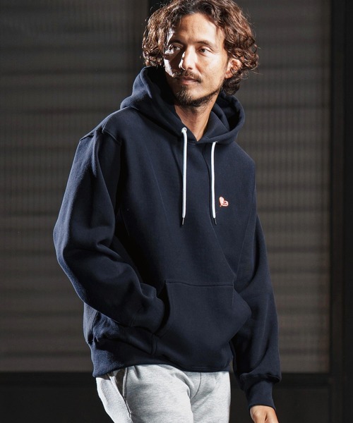 wjk reluxe(ダブルジェーケーリラックス)の「mpa3880-heart balloon embroidery parka スウェットパーカー(WR25W-30)(パーカー・メンズ・ネイビー/ブラック/アッシュ・XL/L/M/S)」の12枚目の写真