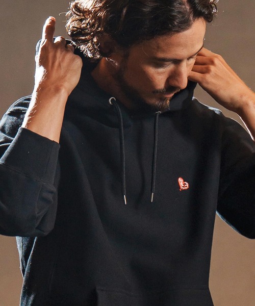 wjk reluxe(ダブルジェーケーリラックス)の「mpa3880-heart balloon embroidery parka スウェットパーカー(WR25W-30)(パーカー・メンズ・ネイビー/ブラック/アッシュ・XL/L/M/S)」の17枚目の写真