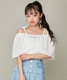 JENNI love（ジェニィラブ）の「2wayそでフリルトップス（Tシャツ/カットソー・キッズ）」