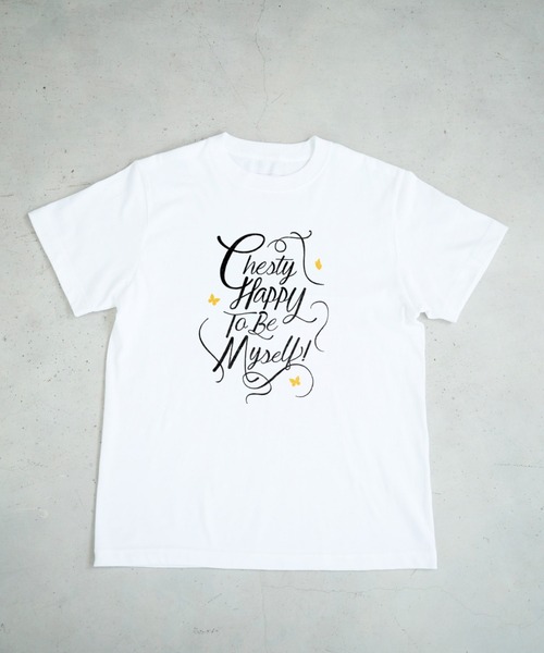 Chesty(チェスティー)の「【ZOZO限定】カリグラフィーTシャツ(Tシャツ/カットソー・レディース・ホワイト・FREE)」の5枚目の写真