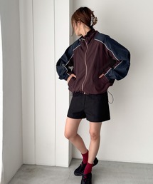 【新品同様タグ付】 CANAL JEAN キャナルジーン ナイロンブルゾン ブランド古着】【choice_cnl】ナイロンブルゾン（ナイロン