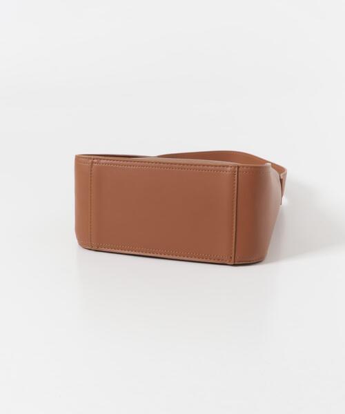 URBAN RESEARCH DOORS（アーバンリサーチドアーズ）の「ハーフムーンワンハンドルバッグ（ハンドバッグ・レディース・ブラック/グレー系その他/ブラウン・ONE）」の16枚目の写真