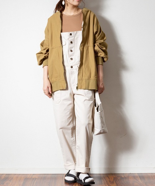 パフスリーブロング丈MA-1