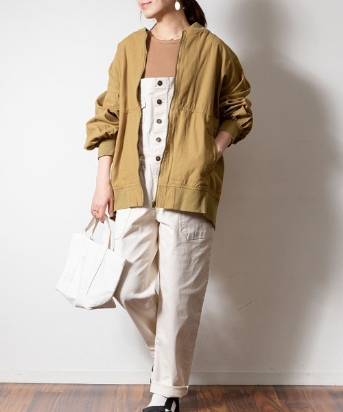 パフスリーブロング丈MA-1