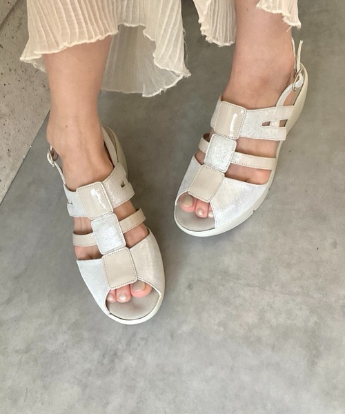 日本製／本革／軽量／3E幅】ふかふかポコポコインソール 異素材グルカ