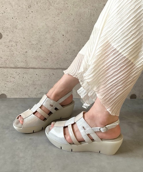 日本製／本革／軽量／3E幅】ふかふかポコポコインソール 異素材グルカ