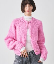 ウィムガゼット　コットンハンドニット　カーディガン ハンドニットコットンカーディガン | kapuwa