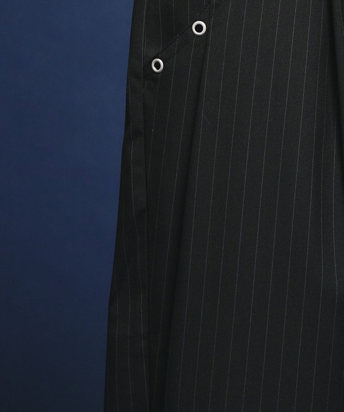 Adoon plain(アドーンプレーン)の「【セットアップ対応】Eyelet-Detail Two-Tuck Wide Slacks / ハトメデザイン2タックワイドスラックス(スラックス・メンズ・その他/チャコールグレー/ブラック/グレー/ブラウン・SMALL/LARGE/MEDIUM)」の17枚目の写真