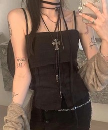 Vini | 【Vini SELECT】クロスレザーネックレス(ネックレス)