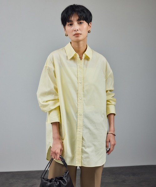 セール】コットンオックスウォッシュドシャツ（シャツ/ブラウス