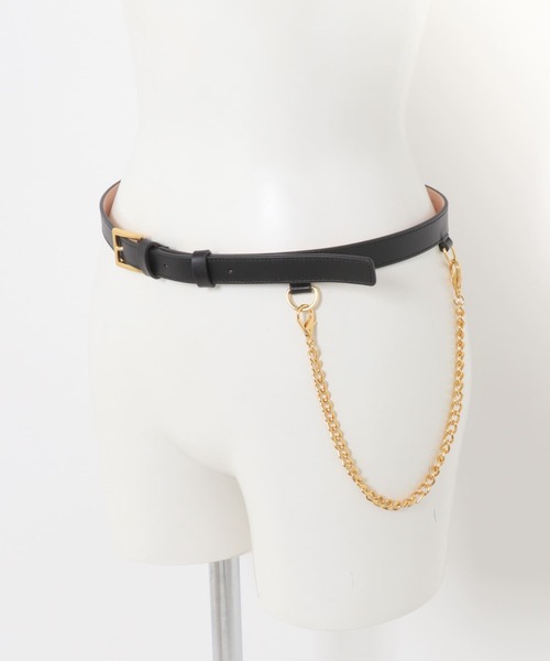 URBAN RESEARCH(アーバンリサーチ)の「ATELIER AMBOISE ALBA ROMANO(ベルト・レディース・ブラック・80)」の2枚目の写真