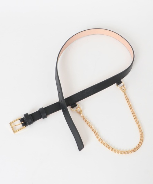 URBAN RESEARCH(アーバンリサーチ)の「ATELIER AMBOISE ALBA ROMANO(ベルト・レディース・ブラック・80)」の3枚目の写真