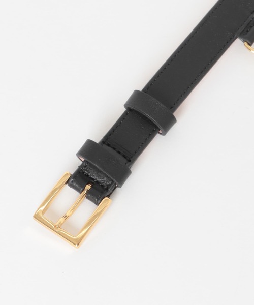URBAN RESEARCH(アーバンリサーチ)の「ATELIER AMBOISE ALBA ROMANO(ベルト・レディース・ブラック・80)」の5枚目の写真