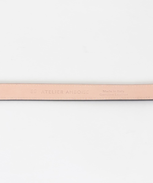 URBAN RESEARCH(アーバンリサーチ)の「ATELIER AMBOISE ALBA ROMANO(ベルト・レディース・ブラック・80)」の7枚目の写真