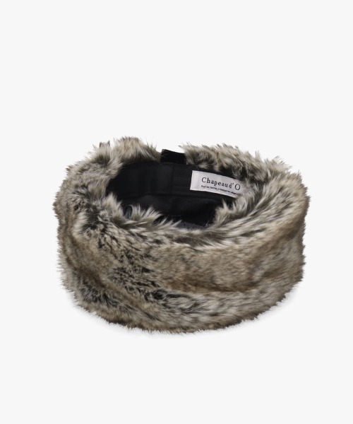 Chapeau d' O（シャポードオー）の「Chapeau d' O  Rabbit PT Fur Toque / シャポードオー（ハット・レディース・ナチュラル・M/57.5cm）」の11枚目の写真