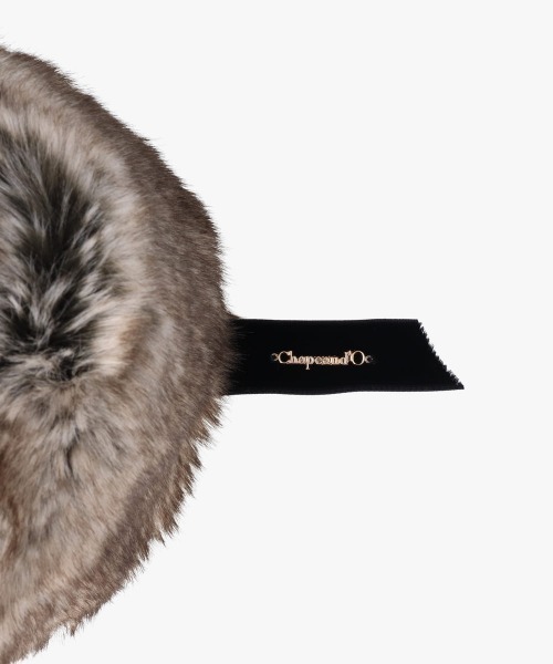 Chapeau d' O（シャポードオー）の「Chapeau d' O  Rabbit PT Fur Toque / シャポードオー（ハット・レディース・ナチュラル・M/57.5cm）」の14枚目の写真