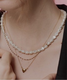 Su1.（スイ）の「【Su1.】デュアルパールネックレス（ネックレス）」