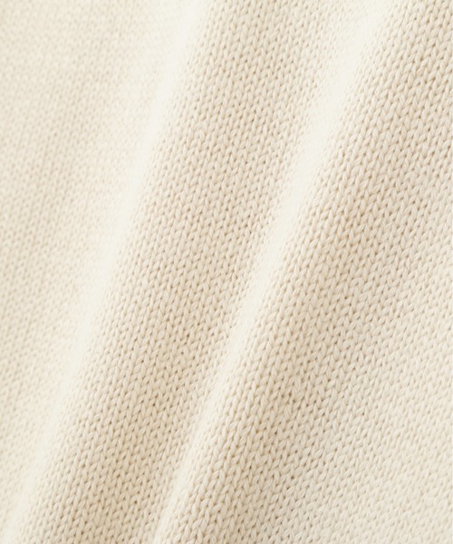 MHL.(エムエイチエル)の「WINTER COTTON(ニット/セーター・メンズ・ネイビー/オフホワイト・MEDIUM/LARGE)」の8枚目の写真