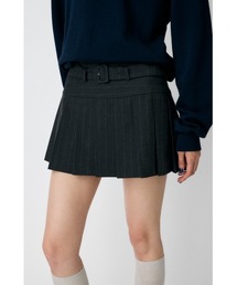 MOUSSY | 【25年AW新作】LOW SLUNG PLEATED ミニスカート(スカート)