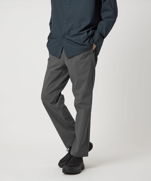 green label relaxing（グリーンレーベルリラクシング）の「ウールライク PLAY-PANTS W2 イージーパンツ -ストレッチ・吸水速乾-（その他パンツ・メンズ・ベージュ/ダークグレー/ダークブラウン・L/S/XL/M）」の2枚目の写真