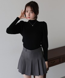 黒 ベルベット パフスリーブ トップス パフスリーブデニムトップス – BUNNY APARTMENT