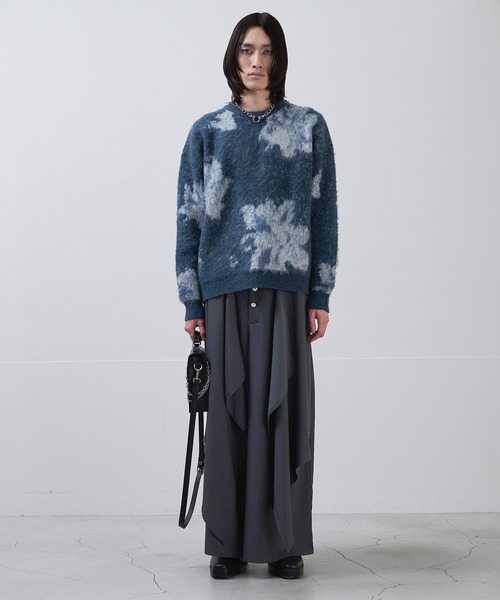 セール】アブストラクトフラワーニット（ニット/セーター）｜Ellno