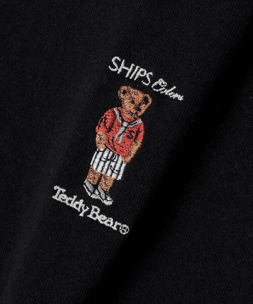 SHIPS Colors（シップス カラーズ）の「SHIPS Colors:TeddyBear(R) 1ポイント 刺繍 ロンT◇（Tシャツ/カットソー・メンズ・ブラウン/ダークグレー/オフホワイト/ベージュ/ブラック/ライトグレー・SMALL/X-LARGE/LARGE/MEDIUM）」の20枚目の写真