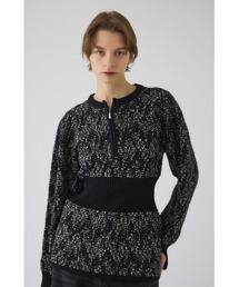 RIM.ARK | Waist switching knit tops ウエストスウィッチングニットトップス(ニット/セーター)