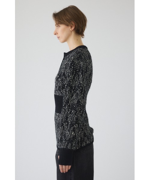 RIM.ARK（リムアーク）の「Waist switching knit tops ウエストスウィッチングニットトップス（ニット/セーター・レディース・グリーン/ブラック/グレー・FREE）」の15枚目の写真