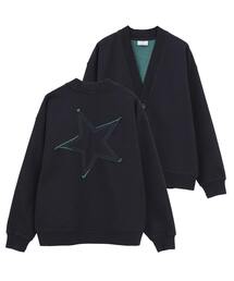 CONVERSE TOKYO | BACK STAR★ PATCH INDIGO SWEAT CARDIGAN(カーディガン/ボレロ)