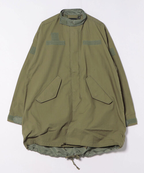 AYUITE（アユイテ）の「【Ca】【it】【AYUITE】ﾓｯｽﾞｺｰﾄ（モッズコート・メンズ・カーキ/ブラック・MEDIUM/SMALL）」の2枚目の写真