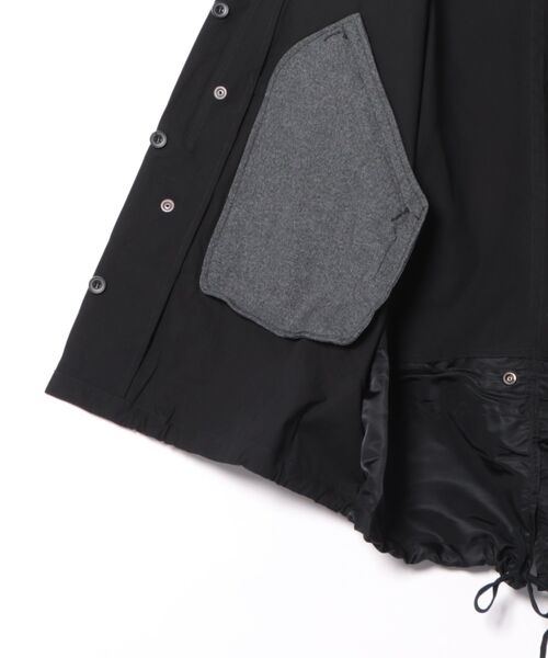 AYUITE（アユイテ）の「【Ca】【it】【AYUITE】ﾓｯｽﾞｺｰﾄ（モッズコート・メンズ・カーキ/ブラック・MEDIUM/SMALL）」の4枚目の写真