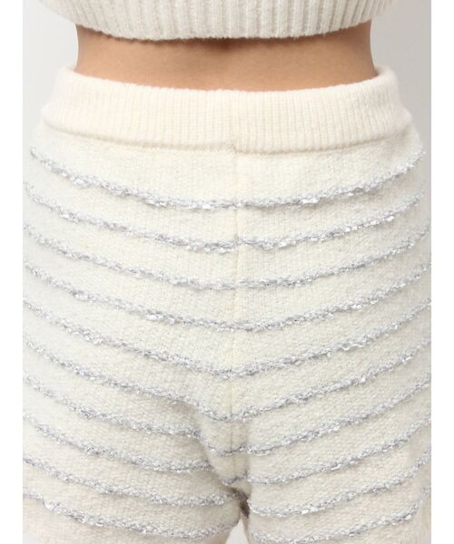 RESEXXY(リゼクシー)の「ツイードボーダーニットパンツ【セットアップ着用可能】(その他パンツ・レディース・ホワイト/グレー/ネイビー・FREE)」の15枚目の写真