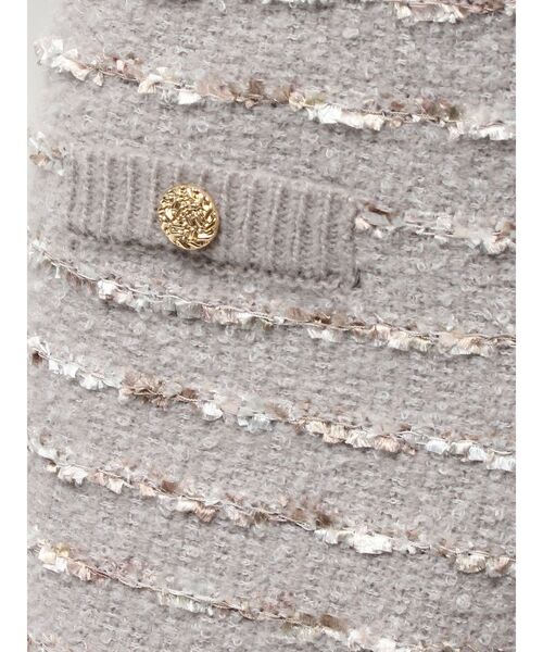 RESEXXY(リゼクシー)の「ツイードボーダーニットパンツ【セットアップ着用可能】(その他パンツ・レディース・ホワイト/グレー/ネイビー・FREE)」の8枚目の写真