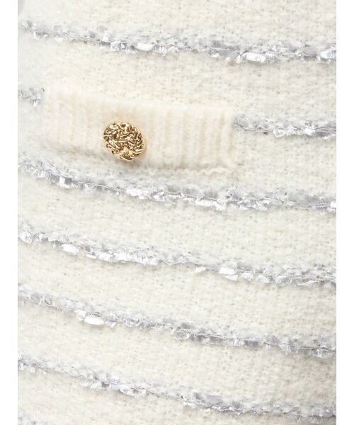 RESEXXY(リゼクシー)の「ツイードボーダーニットパンツ【セットアップ着用可能】(その他パンツ・レディース・ホワイト/グレー/ネイビー・FREE)」の10枚目の写真