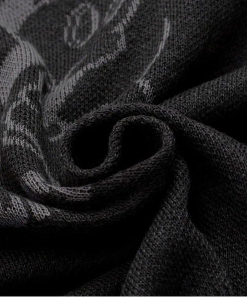 Disney（ディズニー）の「『DISNEY/ディズニー』MICKEY ジャガードニット（ニット/セーター・レディース・グレイッシュベージュ/サックスブルー/スミクロ/ネイビー・M/L/XL）」の7枚目の写真