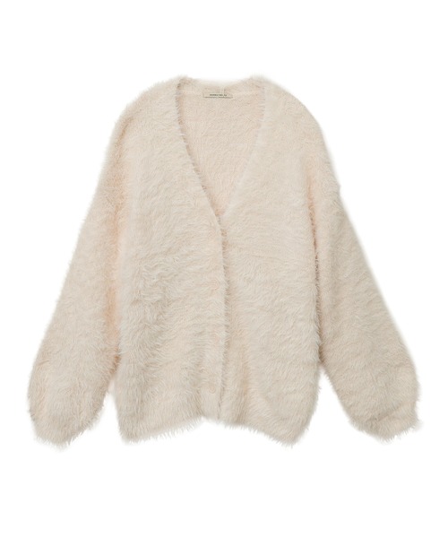 libelle more（リベル モア）の「シャギーニットカーディガン（カーディガン/ボレロ・レディース・ブルー/オフホワイト/チャコールグレー/ライトグレー・M）」の21枚目の写真