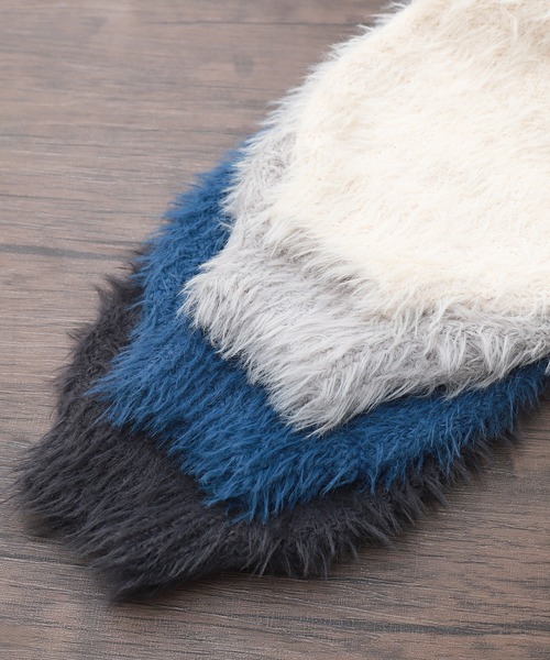 libelle more（リベル モア）の「シャギーニットカーディガン（カーディガン/ボレロ・レディース・ブルー/オフホワイト/チャコールグレー/ライトグレー・M）」の11枚目の写真