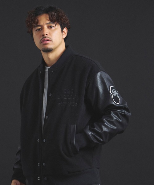 JACKROSE（ジャックローズ）の「B-TRS-Lips&Tongue シグネチャースタジャン（スタジャン・メンズ・ブラック・XL/L/M）」の3枚目の写真