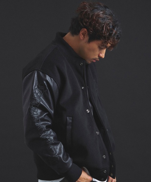 JACKROSE（ジャックローズ）の「B-TRS-Lips&Tongue シグネチャースタジャン（スタジャン・メンズ・ブラック・XL/L/M）」の5枚目の写真