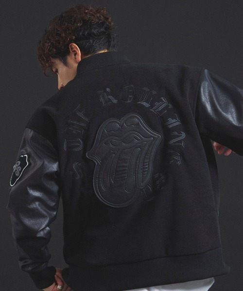 JACKROSE（ジャックローズ）の「B-TRS-Lips&Tongue シグネチャースタジャン（スタジャン・メンズ・ブラック・XL/L/M）」の7枚目の写真