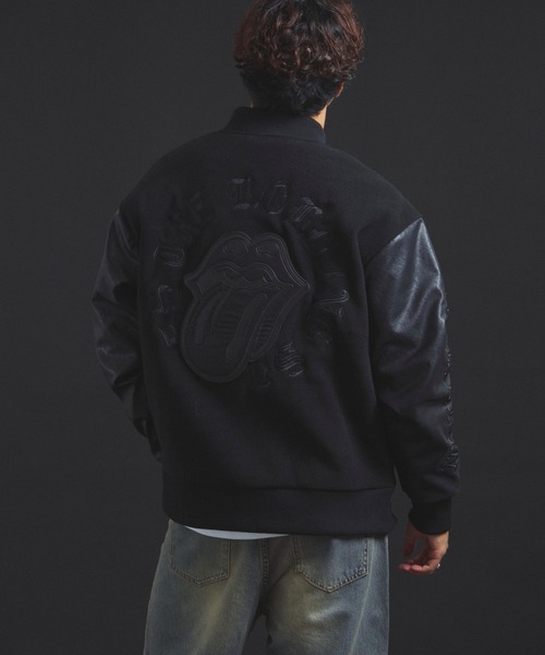 JACKROSE（ジャックローズ）の「B-TRS-Lips&Tongue シグネチャースタジャン（スタジャン・メンズ・ブラック・XL/L/M）」の10枚目の写真