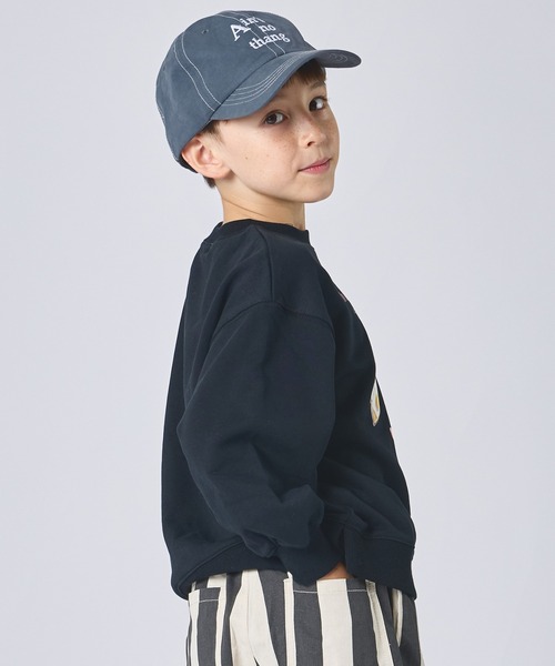 pairmanon（ペアマノン）の「【サラッとスウェット】ユニセックス フードモチーフ プリントトレーナー（スウェット・キッズ・ブラック/ピンク系その他/ワイン/ホワイト系その他/モカ/オートミール・100/110/120/130/140/150/90）」の12枚目の写真