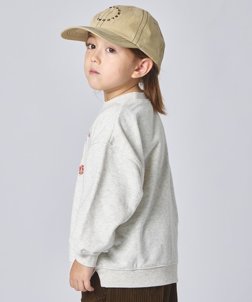 pairmanon（ペアマノン）の「【サラッとスウェット】ユニセックス フードモチーフ プリントトレーナー（スウェット・キッズ・ブラック/ピンク系その他/ワイン/ホワイト系その他/モカ/オートミール・100/110/120/130/140/150/90）」の17枚目の写真