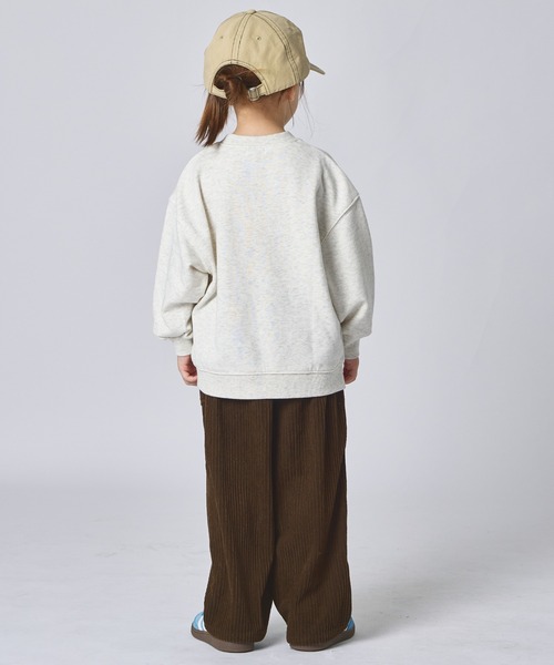 pairmanon（ペアマノン）の「【サラッとスウェット】ユニセックス フードモチーフ プリントトレーナー（スウェット・キッズ・ブラック/ピンク系その他/ワイン/ホワイト系その他/モカ/オートミール・100/110/120/130/140/150/90）」の21枚目の写真