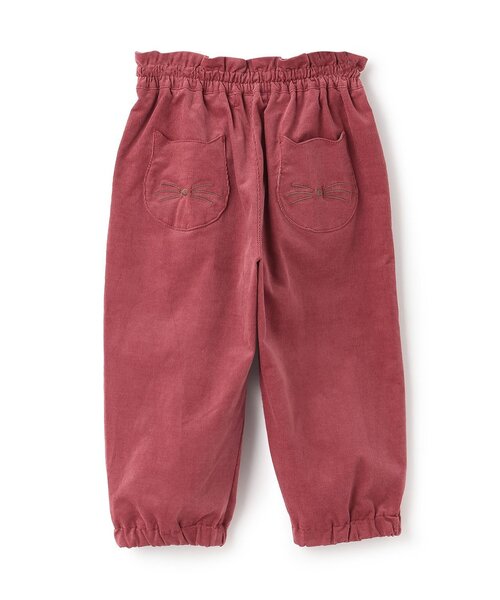 sense of wonder(センスオブワンダー)の「ネコポケットパンツ(その他パンツ・キッズ・ライトブラウン/レッド・80cm/90cm/100cm/110cm/120cm)」の4枚目の写真