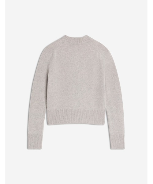 Maison Kitsune(メゾンキツネ)の「BABY FOX LAMBSWOOL FITTED CARDIGAN(カーディガン/ボレロ・レディース・ライトグレー/ネイビー/アイボリー/ブラック/ブラウン・XS/S/M/L/XL)」の7枚目の写真