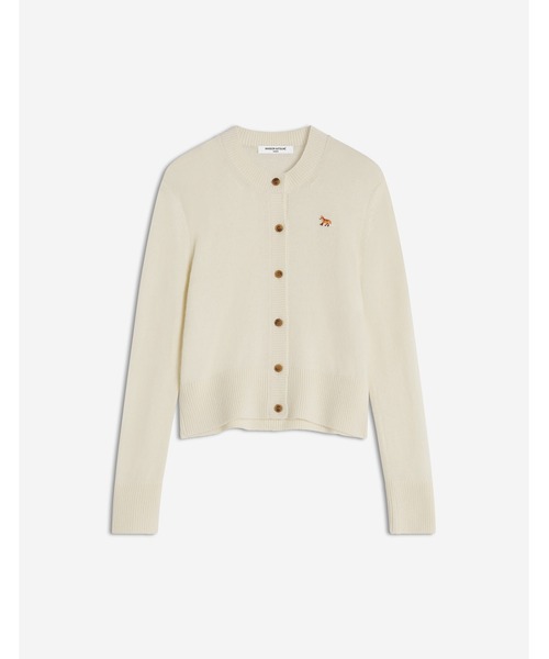 Maison Kitsune(メゾンキツネ)の「BABY FOX LAMBSWOOL FITTED CARDIGAN(カーディガン/ボレロ・レディース・ライトグレー/ネイビー/アイボリー/ブラック/ブラウン・XS/S/M/L/XL)」の18枚目の写真