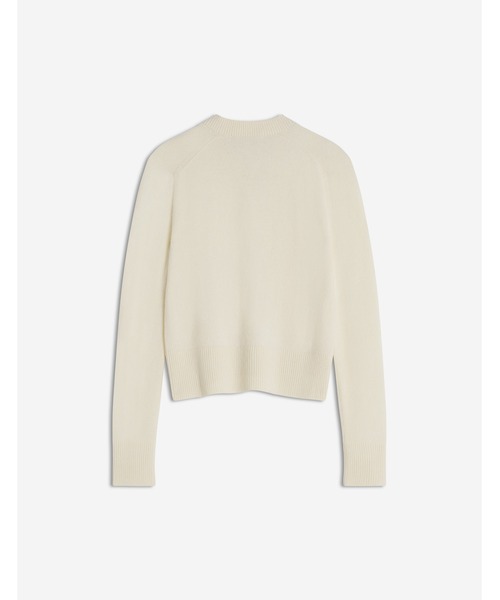 Maison Kitsune(メゾンキツネ)の「BABY FOX LAMBSWOOL FITTED CARDIGAN(カーディガン/ボレロ・レディース・ライトグレー/ネイビー/アイボリー/ブラック/ブラウン・XS/S/M/L/XL)」の12枚目の写真